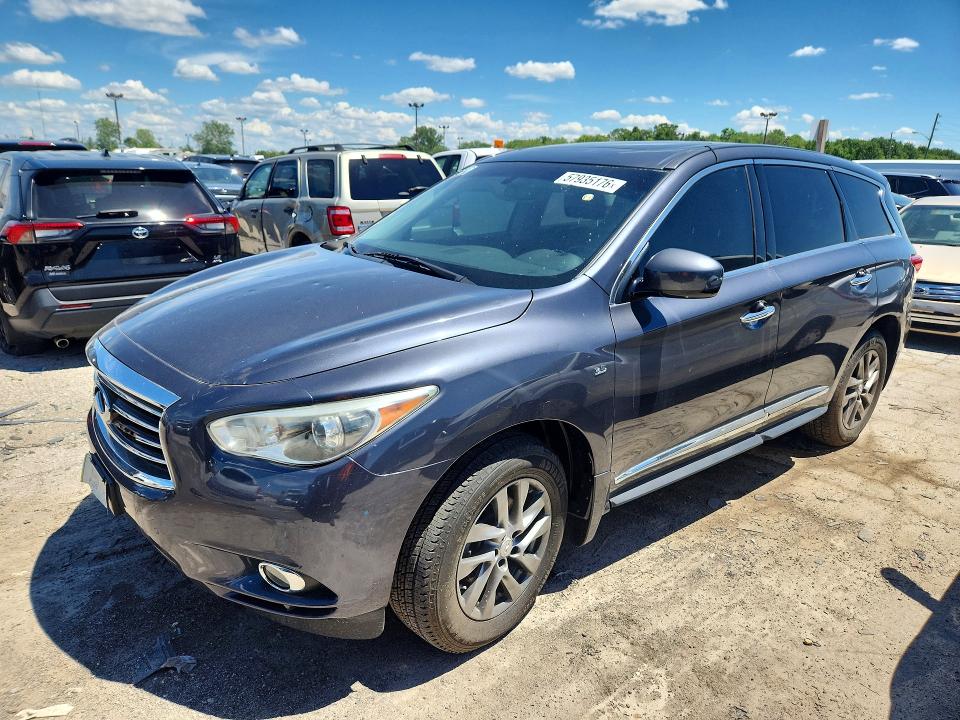 Продажа на аукционе авто 2014 Infiniti Qx60, vin: 5N1AL0MM6EC529558, номер лота: 57935176