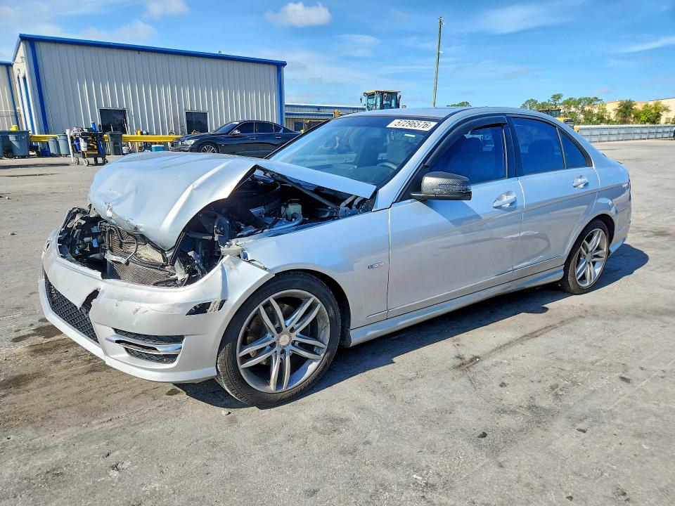 Aukcja sprzedaży 2012 Mercedes-benz C, vin: WDDGF4HB2CR216187, numer aukcji: 57296576