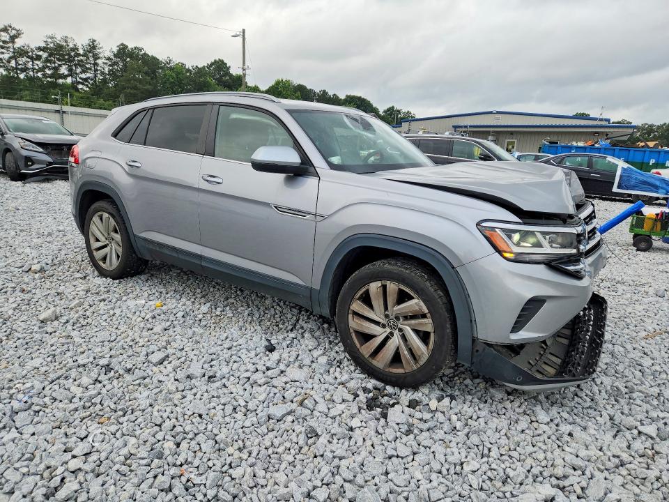 57867546 :رقم المزاد ، 1V2JE2CA1MC207148 vin ، 2021 Volkswagen Atlas Cross Sport مزاد بيع