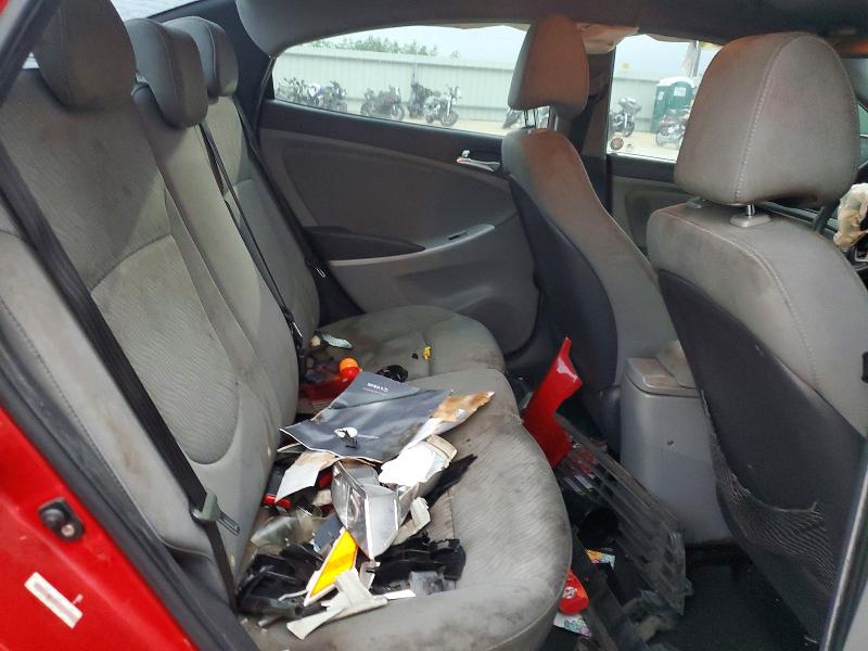 57518076 :رقم المزاد ، KMHCU4AE0CU055351 vin ، 2012 Hyundai Accent مزاد بيع