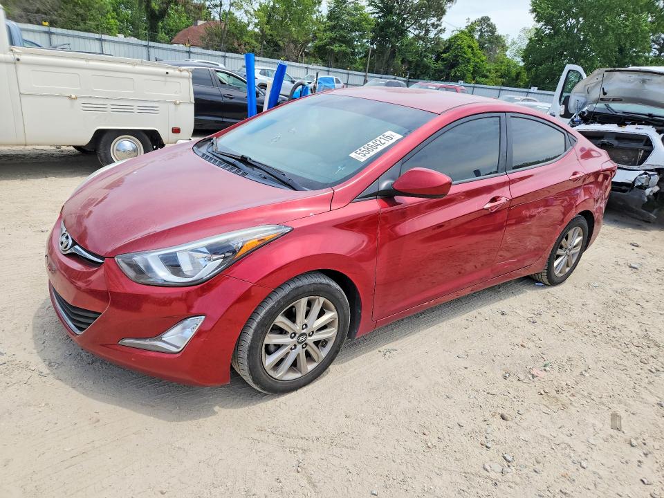 2014 Hyundai Elantra მანქანა იყიდება აუქციონზე, vin: 5NPDH4AE1EH546148, აუქციონის ნომერი: 55864216