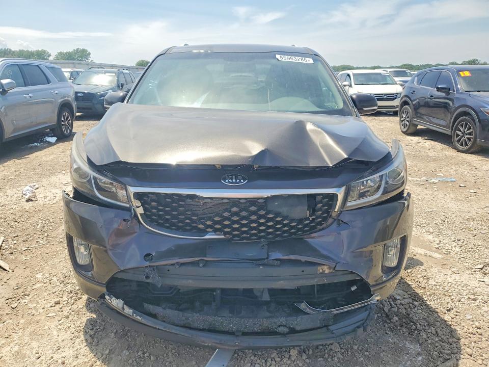 2015 Kia Sedona მანქანა იყიდება აუქციონზე, vin: KNDMC5C17F6047784, აუქციონის ნომერი: 55963286