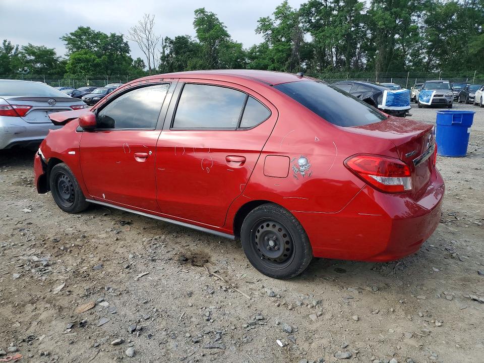 58528686 :رقم المزاد ، ML32F3FJ5KHF10394 vin ، 2019 Mitsubishi Mirage مزاد بيع