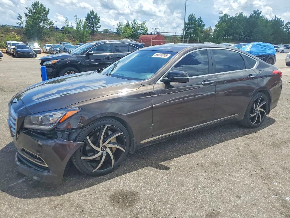 2015 Hyundai Genesis მანქანა იყიდება აუქციონზე, vin: KMHGN4JE5FU089188, აუქციონის ნომერი: 58023876
