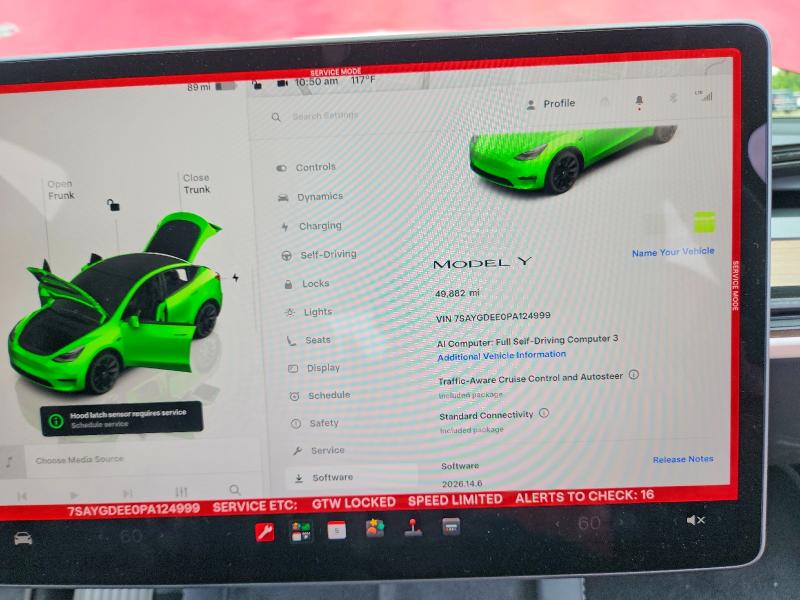 2023 Tesla Model Y მანქანა იყიდება აუქციონზე, vin: 7SAYGDEE0PA124999, აუქციონის ნომერი: 55907026