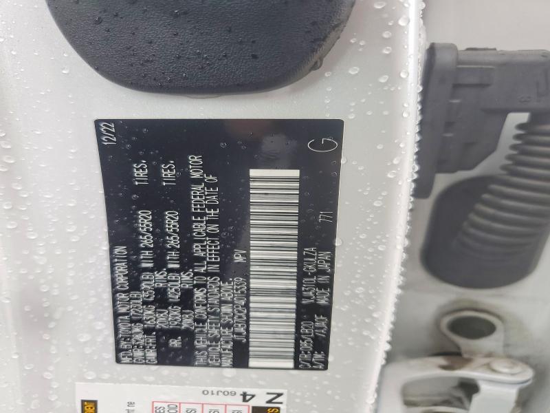 58934786 :رقم المزاد ، JTJAB7CX2P4015339 vin ، 2023 Lexus Lx 600 مزاد بيع