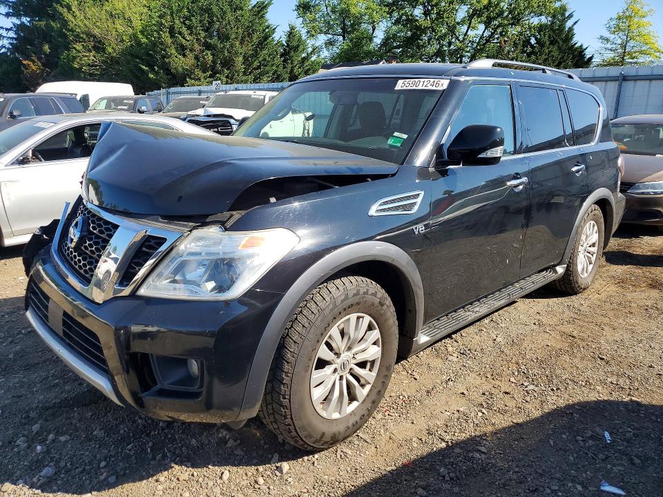 Продажа на аукционе авто 2017 Nissan Armada, vin: JN8AY2NC8H9507302, номер лота: 55901246