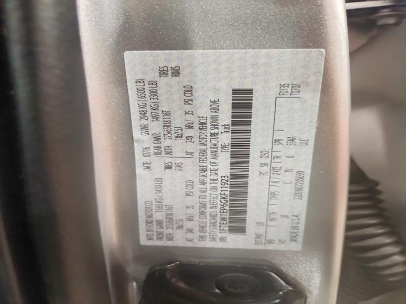 56147576 :رقم المزاد ، 1FTEW1EP6GKF11923 vin ، 2016 Ford F150 مزاد بيع