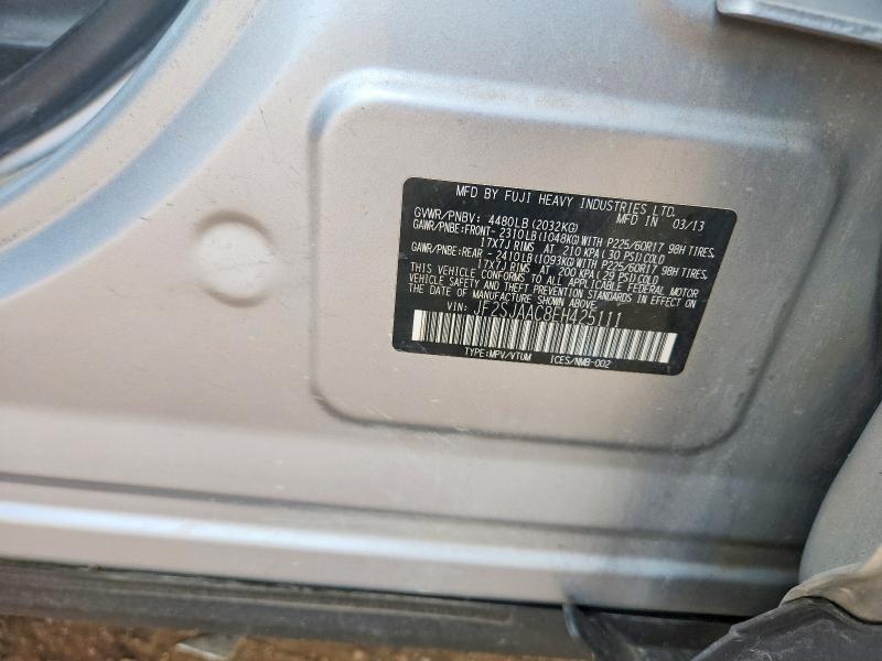Продажа на аукционе авто 2014 Subaru Forester, vin: JF2SJAAC8EH425111, номер лота: 56360896