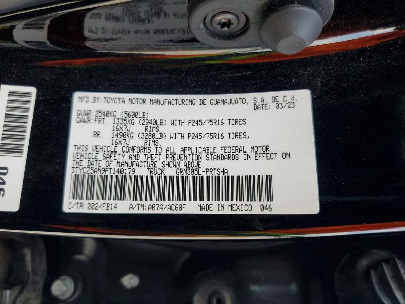 Aukcja sprzedaży 2023 Toyota Tacoma, vin: 3TYCZ5AN9PT140179, numer aukcji: 54996696