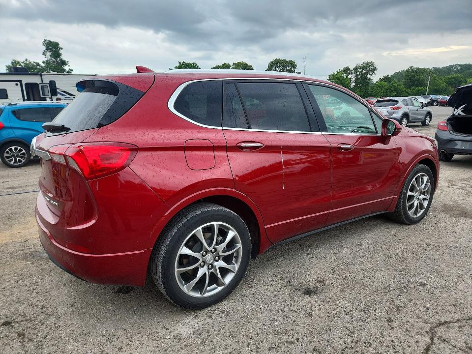 2020 Buick Envision მანქანა იყიდება აუქციონზე, vin: LRBFXCSA3LD157689, აუქციონის ნომერი: 56169176