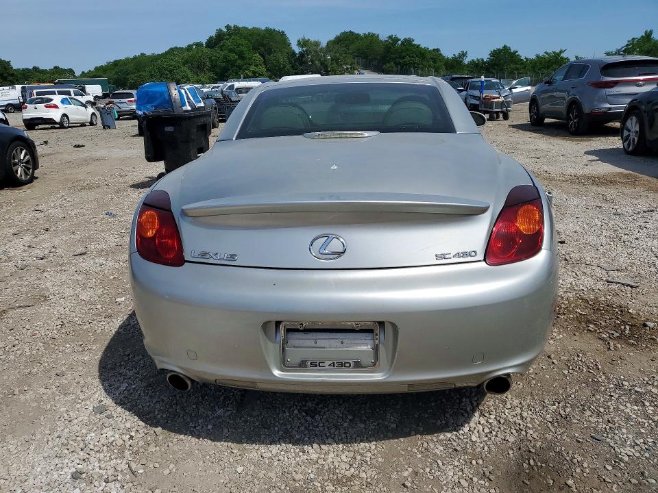 2002 Lexus Sc მანქანა იყიდება აუქციონზე, vin: JTHFN48Y520030206, აუქციონის ნომერი: 55744806