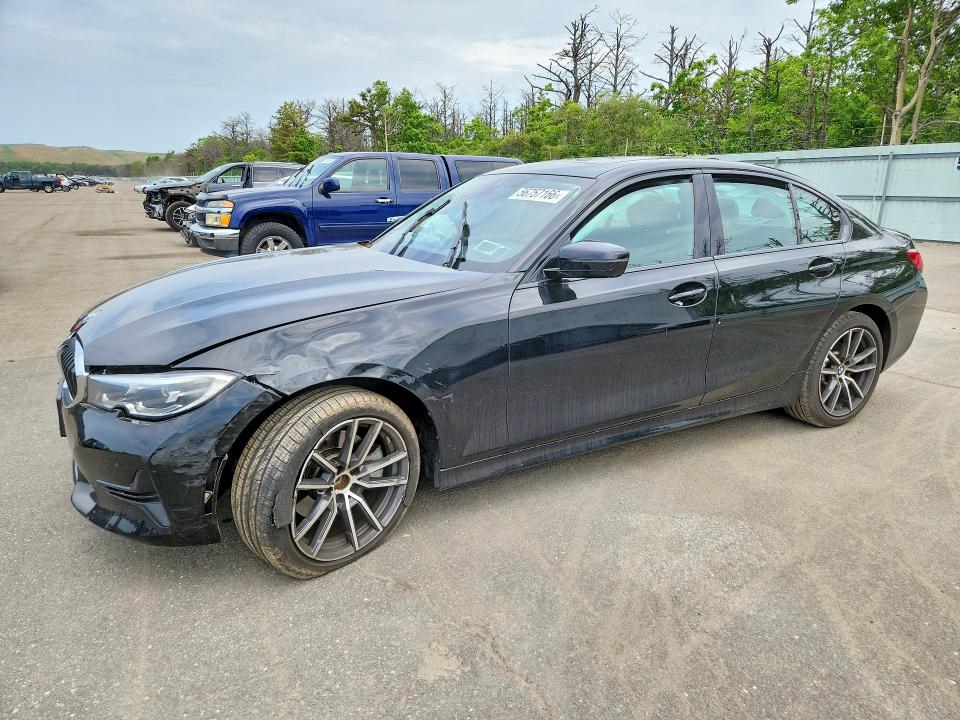 2022 Bmw 330xi მანქანა იყიდება აუქციონზე, vin: 3MW5R7J08N8C65343, აუქციონის ნომერი: 56757166