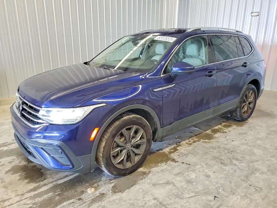 2022 Volkswagen Tiguan მანქანა იყიდება აუქციონზე, vin: 3VV3B7AX0NM124691, აუქციონის ნომერი: 55686586