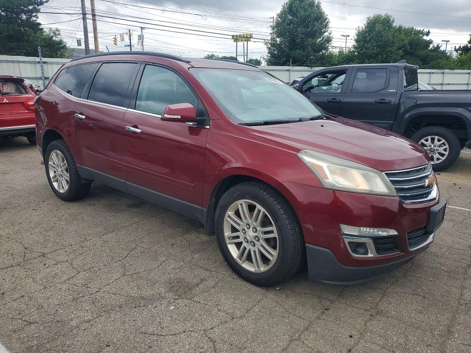 58420586 :رقم المزاد ، 1GNKVGKD0FJ240856 vin ، 2015 Chevrolet Traverse مزاد بيع