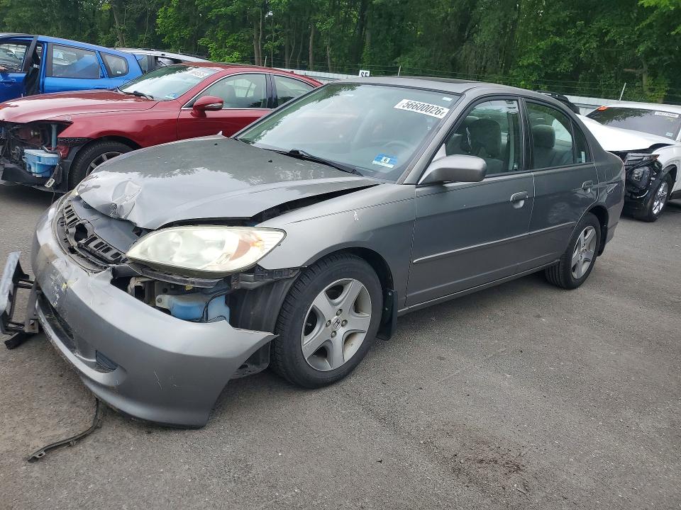 Aukcja sprzedaży 2005 Honda Civic, vin: 2HGES26815H600149, numer aukcji: 56600026