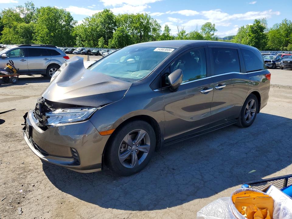 Продаж на аукціоні авто 2021 Honda Odyssey, vin: 5FNRL6H51MB043724, номер лоту: 54903806