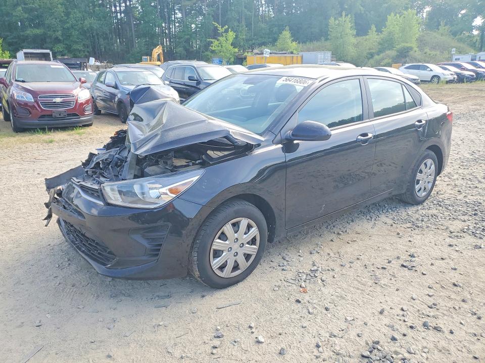 2021 Kia Rio მანქანა იყიდება აუქციონზე, vin: 3KPA24AD9ME400790, აუქციონის ნომერი: 56416806
