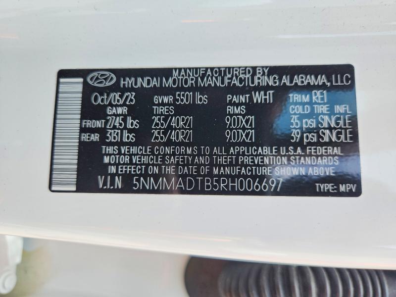 56812586 :رقم المزاد ، 5NMMADTB5RH006697 vin ، 2024 Genesis Gv70 مزاد بيع