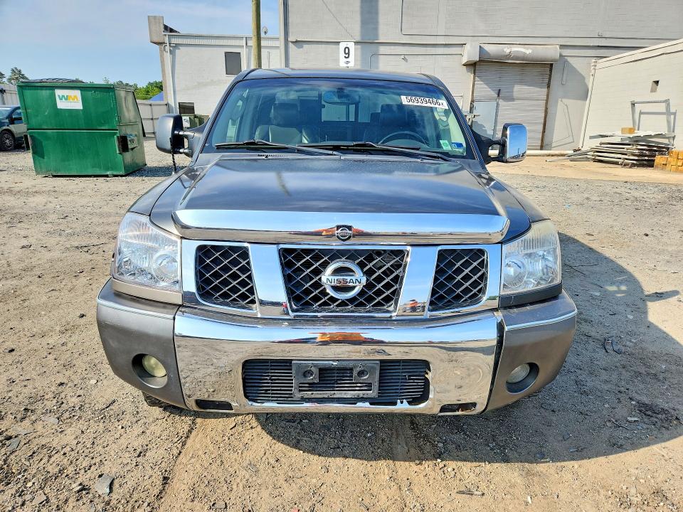 2004 Nissan Titan მანქანა იყიდება აუქციონზე, vin: 1N6AA07B04N580459, აუქციონის ნომერი: 56939466