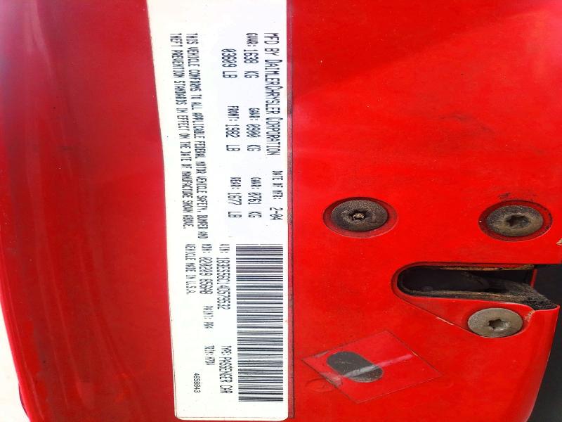 2004 Dodge Neon მანქანა იყიდება აუქციონზე, vin: 1B3ES56C14D579532, აუქციონის ნომერი: 55192526