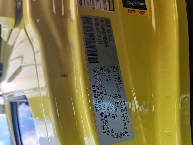 Продажа на аукционе авто 2023 Jeep Wrangler, vin: 1C4HJXDG1PW522448, номер лота: 58976306