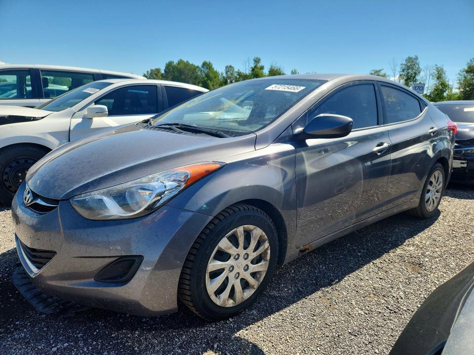 2011 Hyundai Elantra მანქანა იყიდება აუქციონზე, vin: 5NPDH4AE3BH055141, აუქციონის ნომერი: 57215466