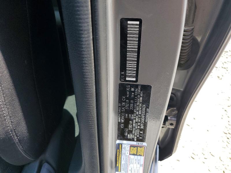 58054786 :رقم المزاد ، 3KPF24AD4PE604424 vin ، 2023 Kia Forte مزاد بيع