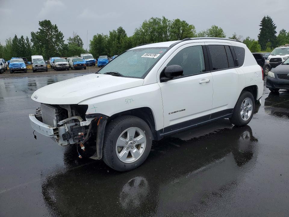 56454196 :رقم المزاد ، 1C4NJCBA6FD397015 vin ، 2015 Jeep Compass مزاد بيع