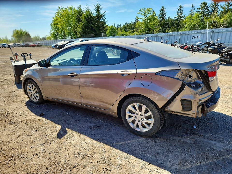 Продажа на аукционе авто 2012 Hyundai Elantra, vin: 5NPDH4AEXCH117653, номер лота: 53613896
