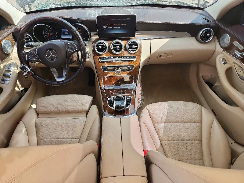 2015 Mercedes-benz C მანქანა იყიდება აუქციონზე, vin: 55SWF4KB7FU035741, აუქციონის ნომერი: 95589555