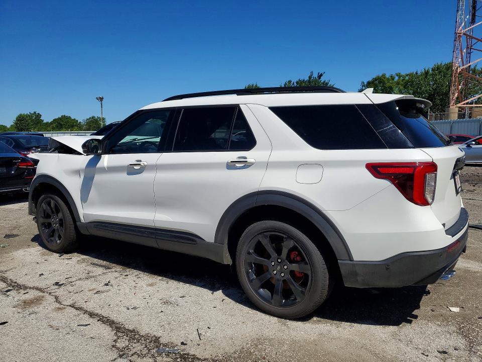 56730176 :رقم المزاد ، 1FM5K8GC4MGA83357 vin ، 2021 Ford Explorer مزاد بيع