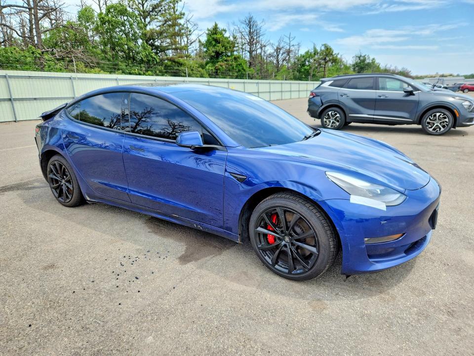 Продажа на аукционе авто 2021 Tesla Model 3, vin: 5YJ3E1EC9MF870487, номер лота: 58104446