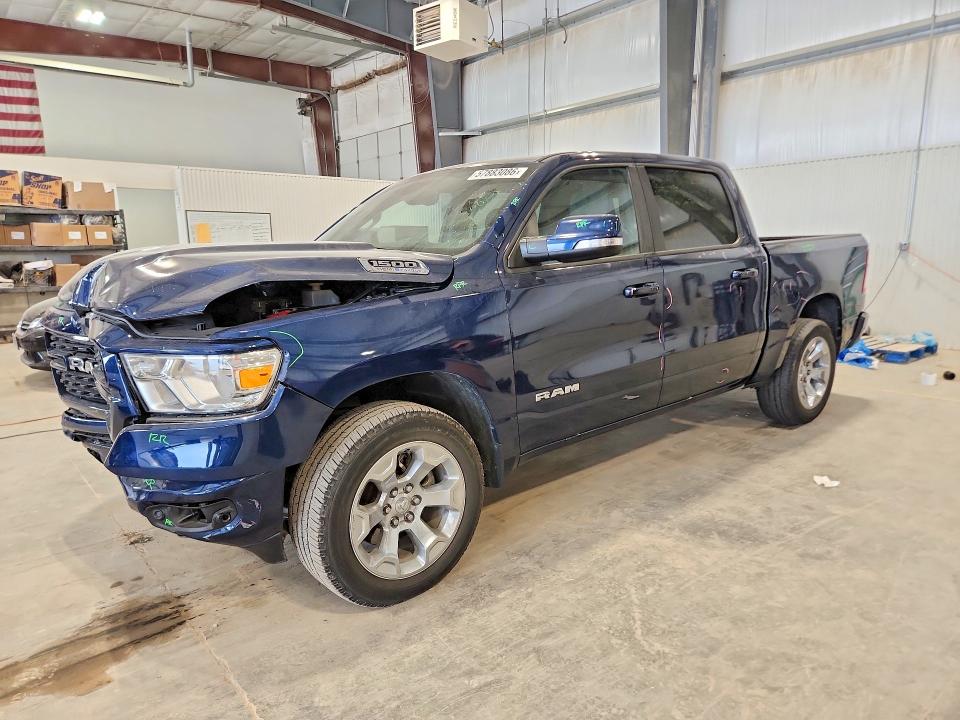 57883086 :رقم المزاد ، 1C6SRFFT4NN406237 vin ، 2022 Ram 1500 مزاد بيع