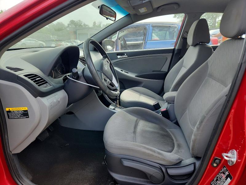 2012 Hyundai Accent მანქანა იყიდება აუქციონზე, vin: KMHCU4AE8CU182834, აუქციონის ნომერი: 56648556