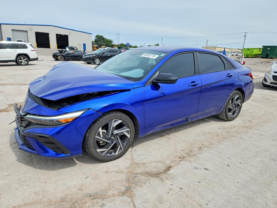 2025 Hyundai Elantra მანქანა იყიდება აუქციონზე, vin: KMHLM4DGXSU976150, აუქციონის ნომერი: 58045716