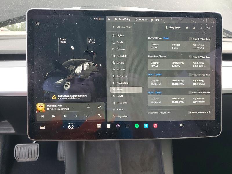 56296006 :رقم المزاد ، 5YJ3E1EA8NF154678 vin ، 2022 Tesla Model 3 مزاد بيع
