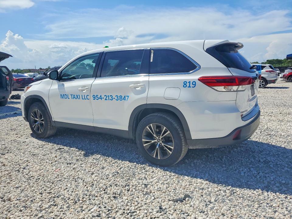 2019 Toyota Highlander მანქანა იყიდება აუქციონზე, vin: 5TDZZRFH9KS304166, აუქციონის ნომერი: 62535986