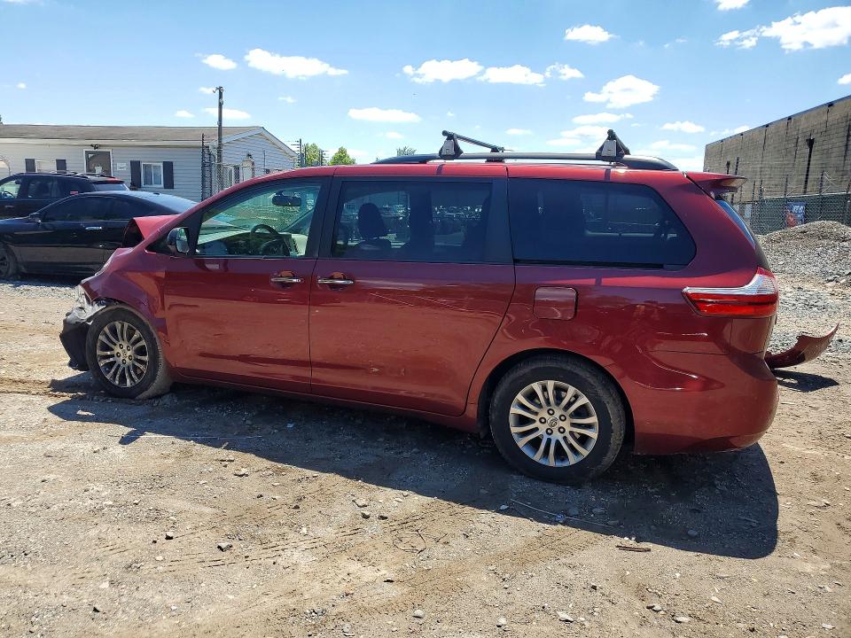 57550756 :رقم المزاد ، 5TDYK3DCXFS655159 vin ، 2015 Toyota Sienna مزاد بيع