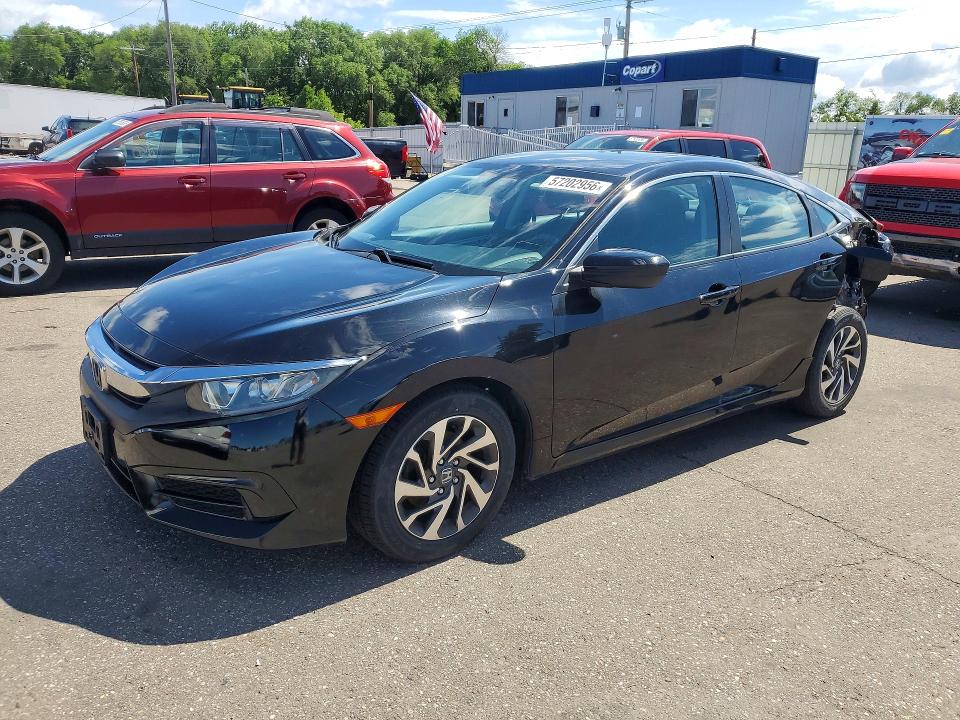 57202956 :رقم المزاد ، 2HGFC2F75JH503944 vin ، 2018 Honda Civic مزاد بيع
