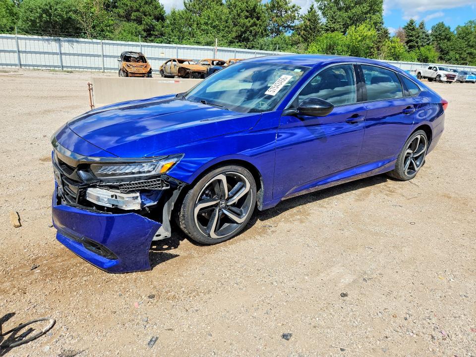 2022 Honda Accord მანქანა იყიდება აუქციონზე, vin: 1HGCV1F39NA113079, აუქციონის ნომერი: 57543456