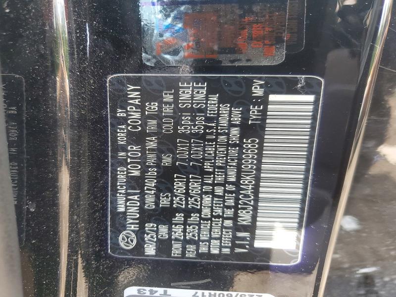 Aukcja sprzedaży 2019 Hyundai Tucson, vin: KM8J2CA48KU999685, numer aukcji: 59080016