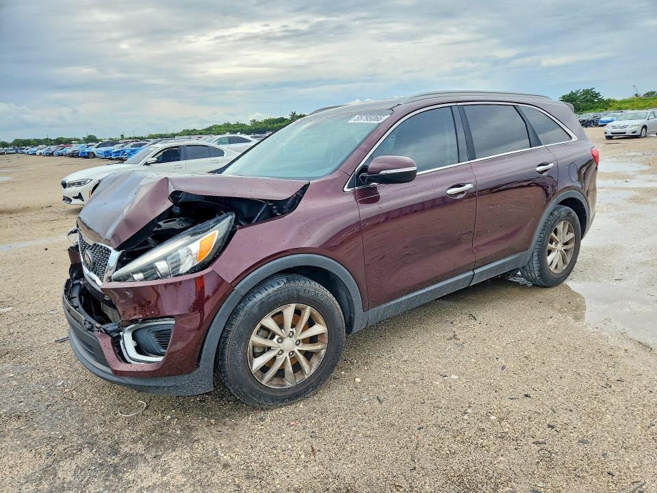 2018 Kia Sorento მანქანა იყიდება აუქციონზე, vin: 5XYPG4A39JG426503, აუქციონის ნომერი: 55795066