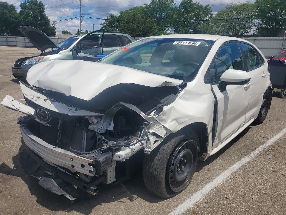 Продажа на аукционе авто 2020 Toyota Corolla, vin: 5YFEPRAE0LP108161, номер лота: 57479296