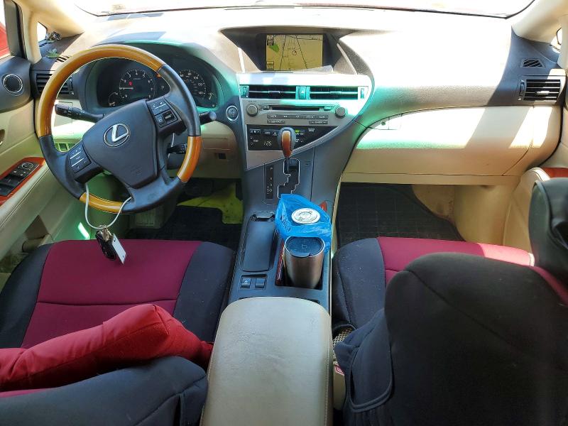 58556656 :رقم المزاد ، 2T2ZK1BA2AC031542 vin ، 2010 Lexus Rx مزاد بيع
