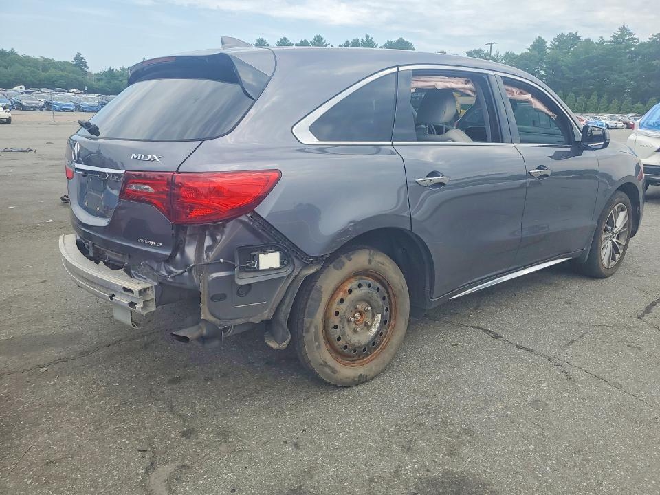 2017 Acura Mdx მანქანა იყიდება აუქციონზე, vin: 5FRYD4H56HB008470, აუქციონის ნომერი: 59110076