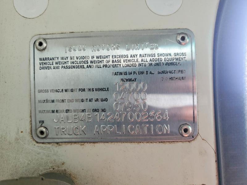 Продаж на аукціоні авто 2004 Isuzu Npr, vin: JALB4B14247002564, номер лоту: 57566886
