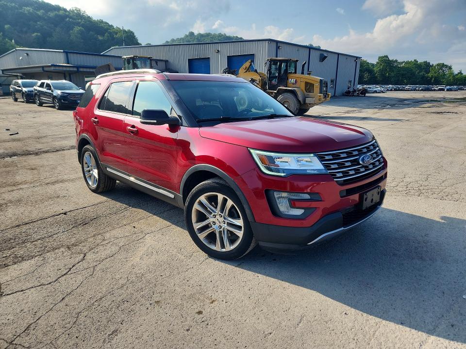 58789856 :رقم المزاد ، 1FM5K8D89HGC64377 vin ، 2017 Ford Explorer مزاد بيع