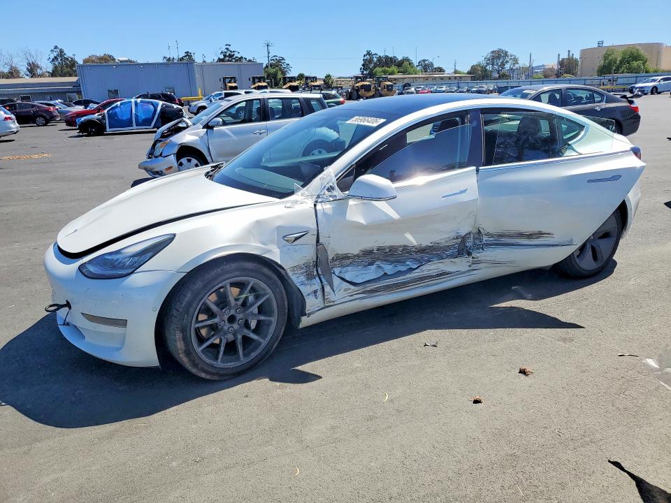 56966406 :رقم المزاد ، 5YJ3E1EA5LF744902 vin ، 2020 Tesla Model 3 مزاد بيع