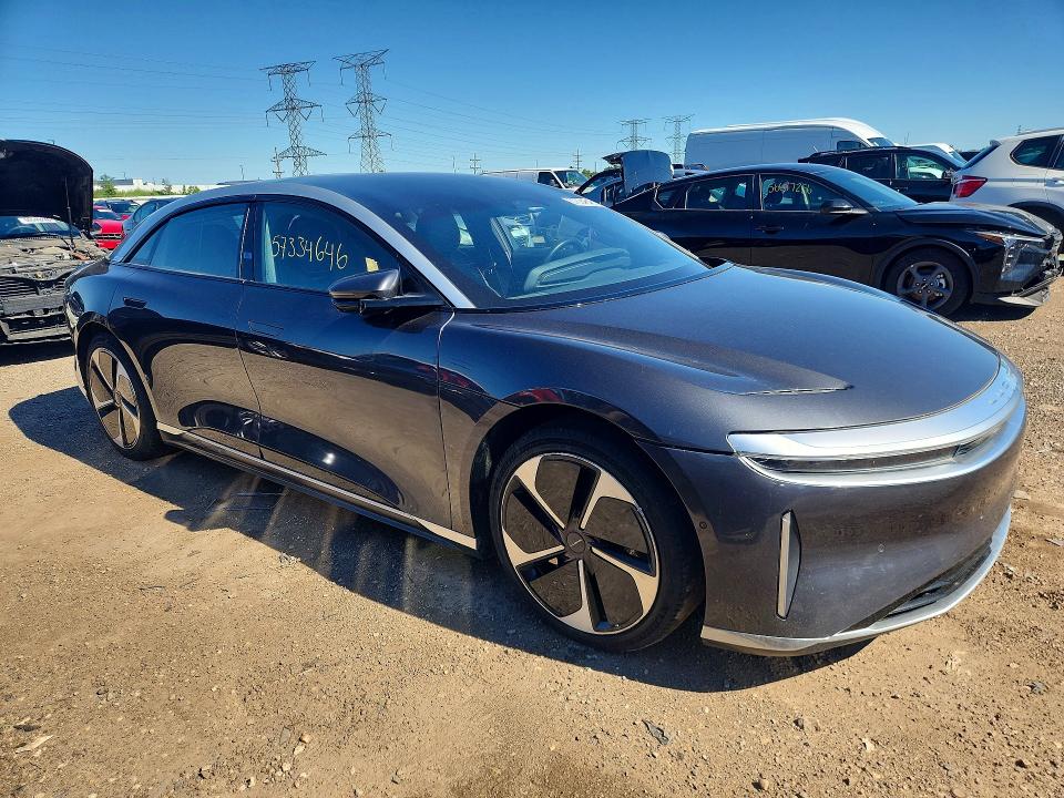 2023 Lucid Motors Air მანქანა იყიდება აუქციონზე, vin: 50EA1TEA5PA005814, აუქციონის ნომერი: 57334646